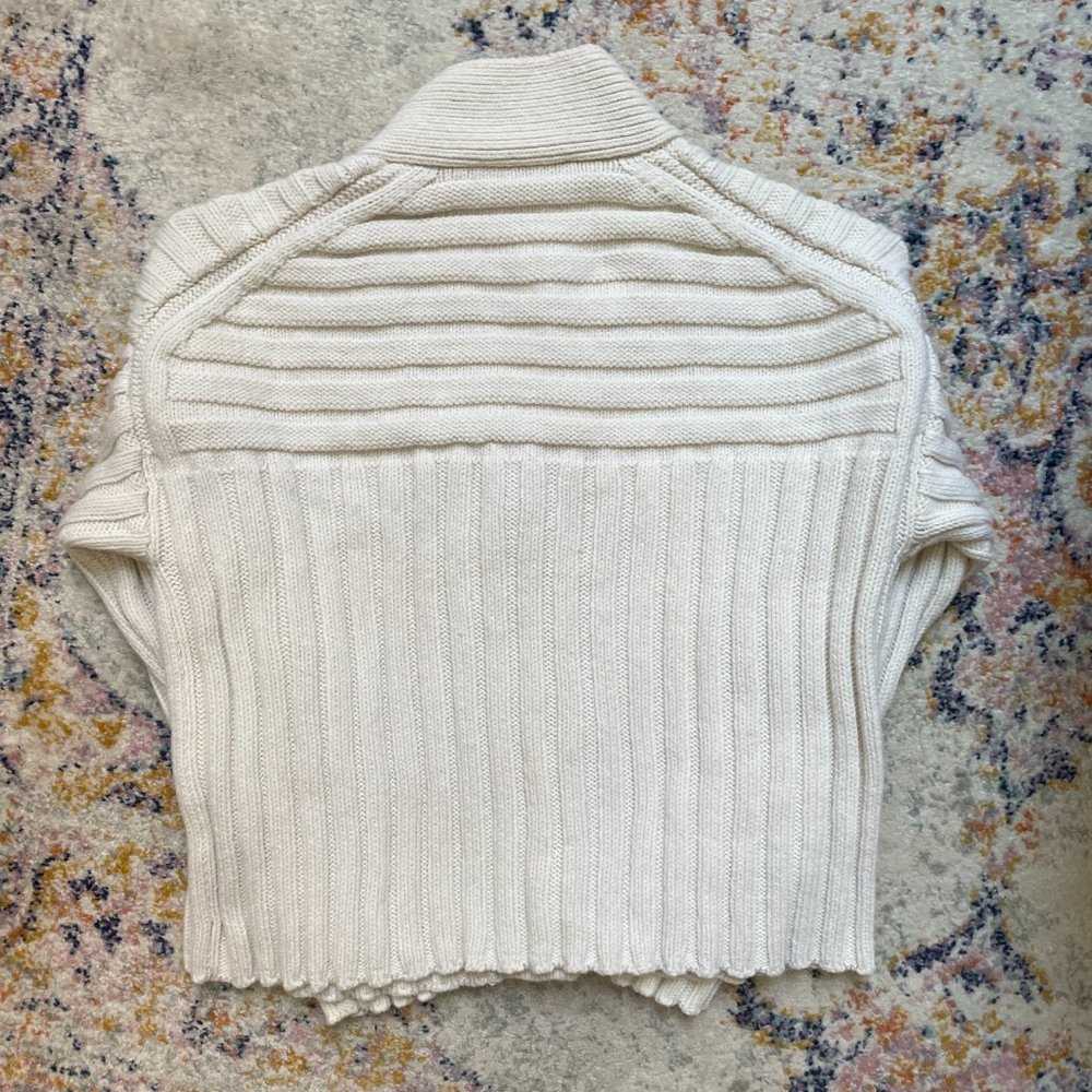 Everlane Wool Cashmere Rib V-Neck Cardigan - Picture 2 of 4
